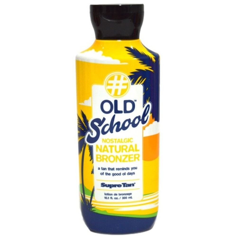 Supre Tan Old School Nostalgic Natural Bronzer Tanning Lotion 10.1oz 300mL